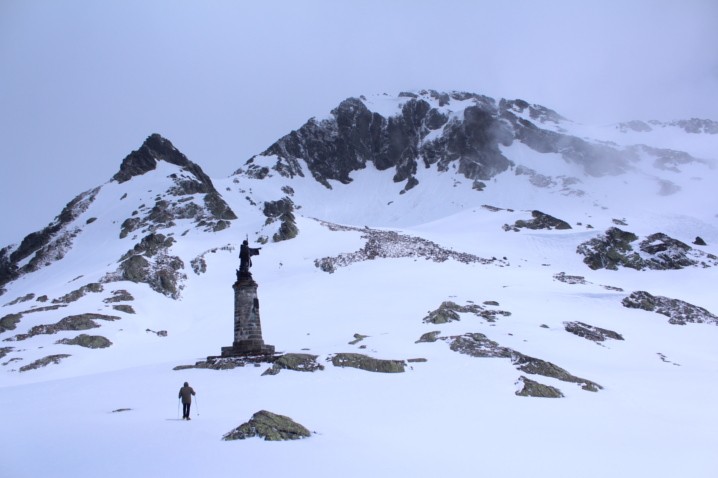 Auf den Spuren Napoleons am Grossen St. Bernhard.